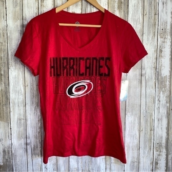 NHL Tops - NWT NHL Carolina Hurricanes Red Tee